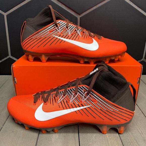 nike orange cleats football